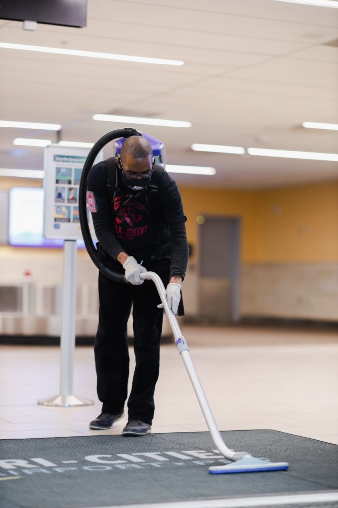 commercial janitorial providers for tri cities airport dura shine clean