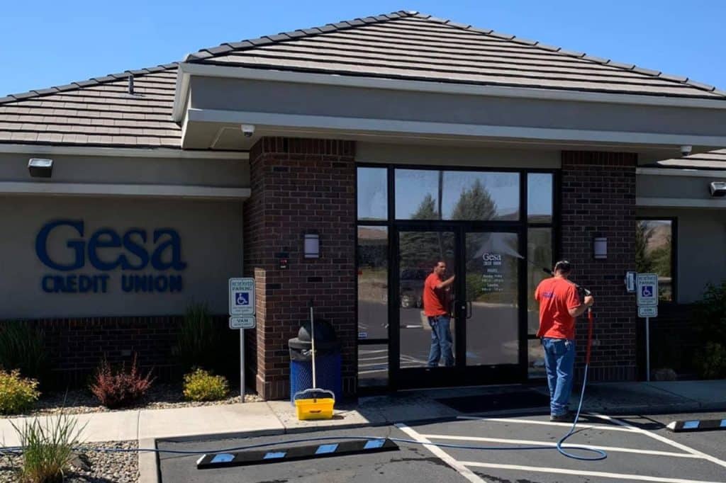commercial window cleaning frequency